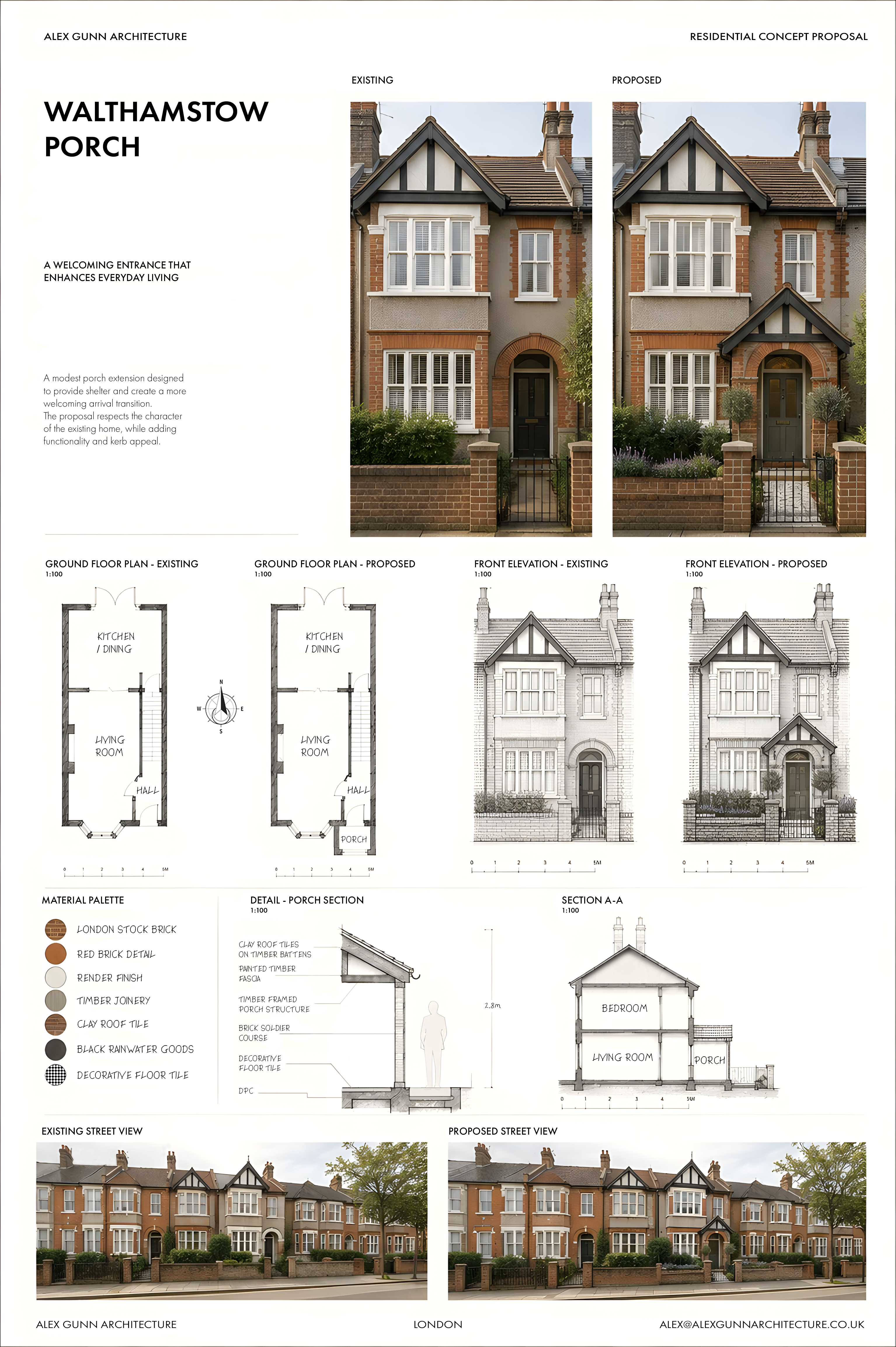 Walthamstow porch